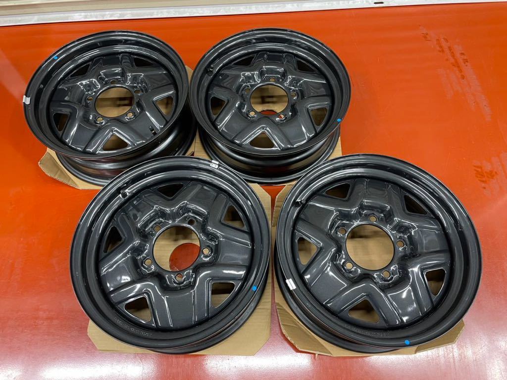 ジムニー XL 新車 納車前外し純正スチールホイール 1台分JB64