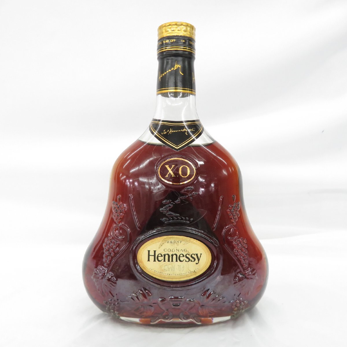 【未開栓】Hennessy ヘネシー XO 金キャップ クリアボトル ブランデー 700ml 40% 11448312 1211
