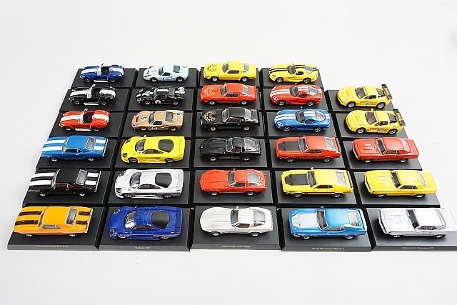 京商 1/64 第31弾 USAスポーツカー ミニカーコレクション 全10車種29