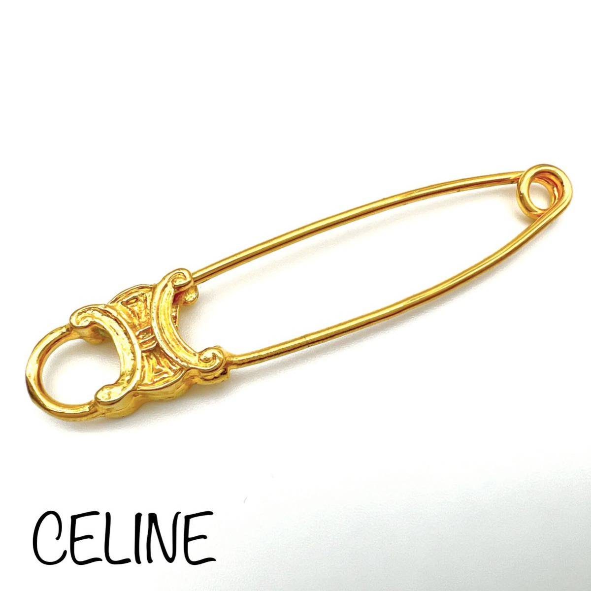 ヴィンテージ◇セリーヌ◇ CELINE｜セリーヌ ピンブローチ【アクティ