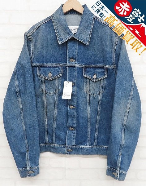 新作，定番人気 7T1854/MAISON MARGIELA 10 S50AM0483 S30561 ウォッシュ加工オーバーサイズデニムジャケット メゾンマルジェラ Gジャン(その他)｜売買されたオークション情報、yahooの商品情報をアーカイブ公開 - オー 男性用