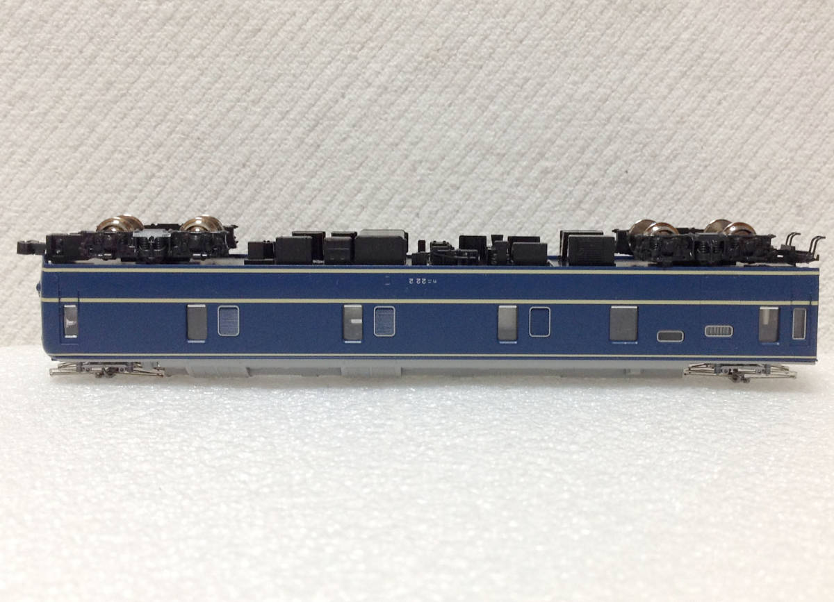 KATO 20系 カニ22-2 電源車 バックサイン&テールライト点灯確認 車両