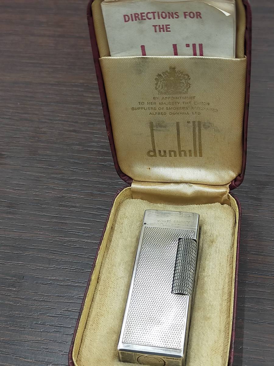  dunhill ダンヒル ライター シルバーカラー ケースあり 着火未確認 動作未確認(ダンヒル)｜売買されたオークション情報、yahooの商品情報をアーカイブ公開 - オークファン ダンヒル