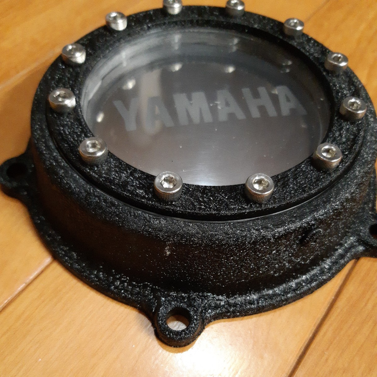 ☆V-MAX1200☆なんちゃってスケルトンウォーターポンプカバー☆VMAX
