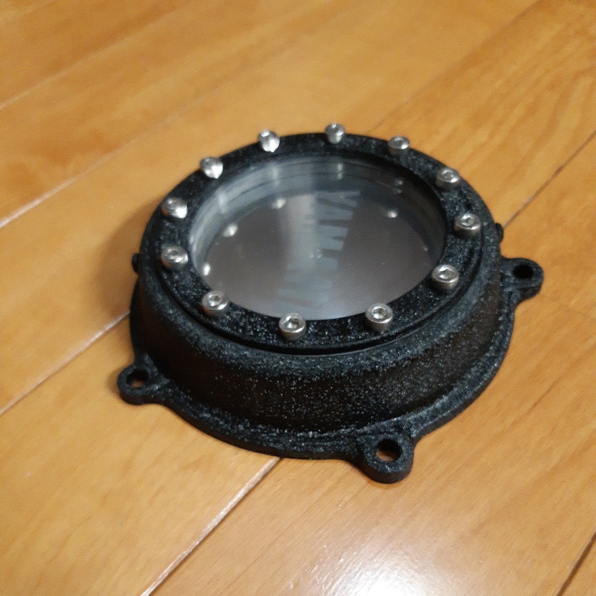 ☆V-MAX1200☆なんちゃってスケルトンウォーターポンプカバー☆VMAX