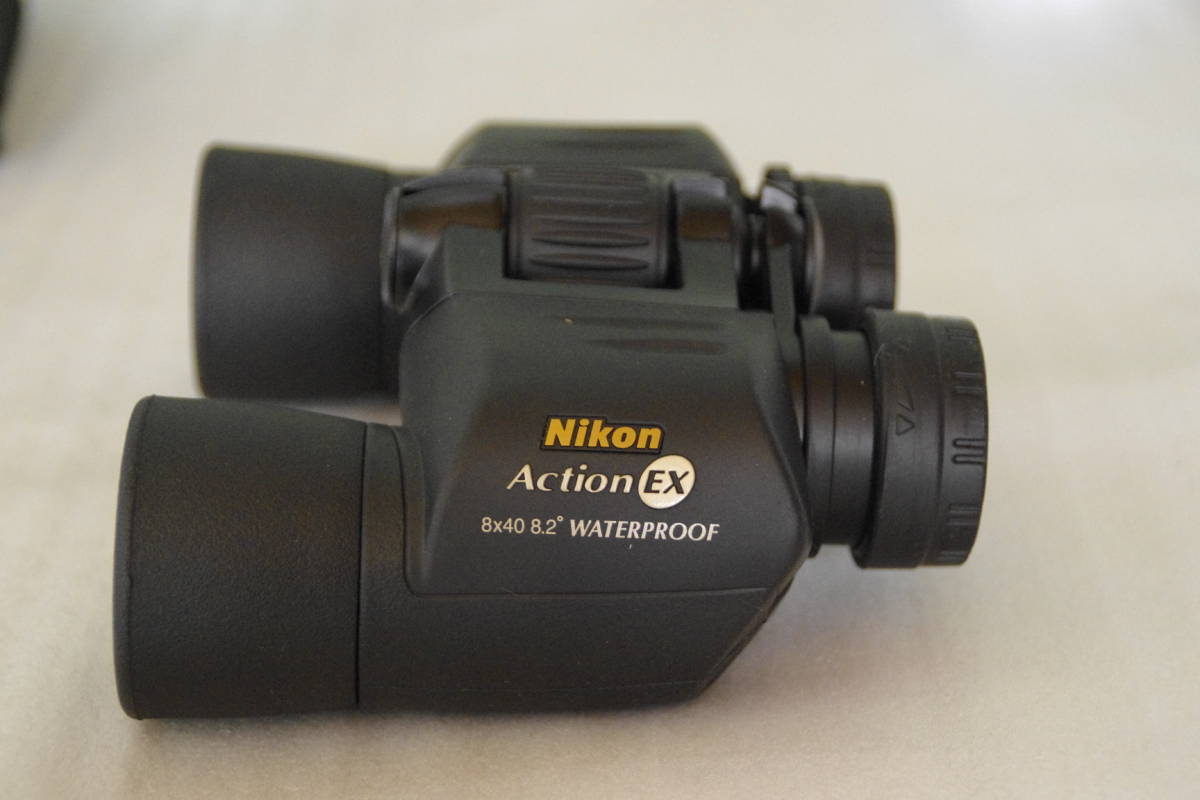 Nikon Action EX 8×40 8.2° WATERPROOF 双眼鏡 Extreme 0 1 ニコン X