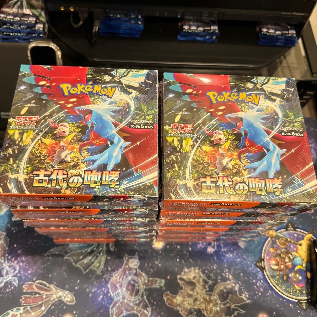 シュリンク付 ポケモンカードゲーム スカーレット&バイオレット 拡張パック 古代の咆哮 1カートン 12BOXセット ポケモンカードゲーム シュリンク付 スカーレットex