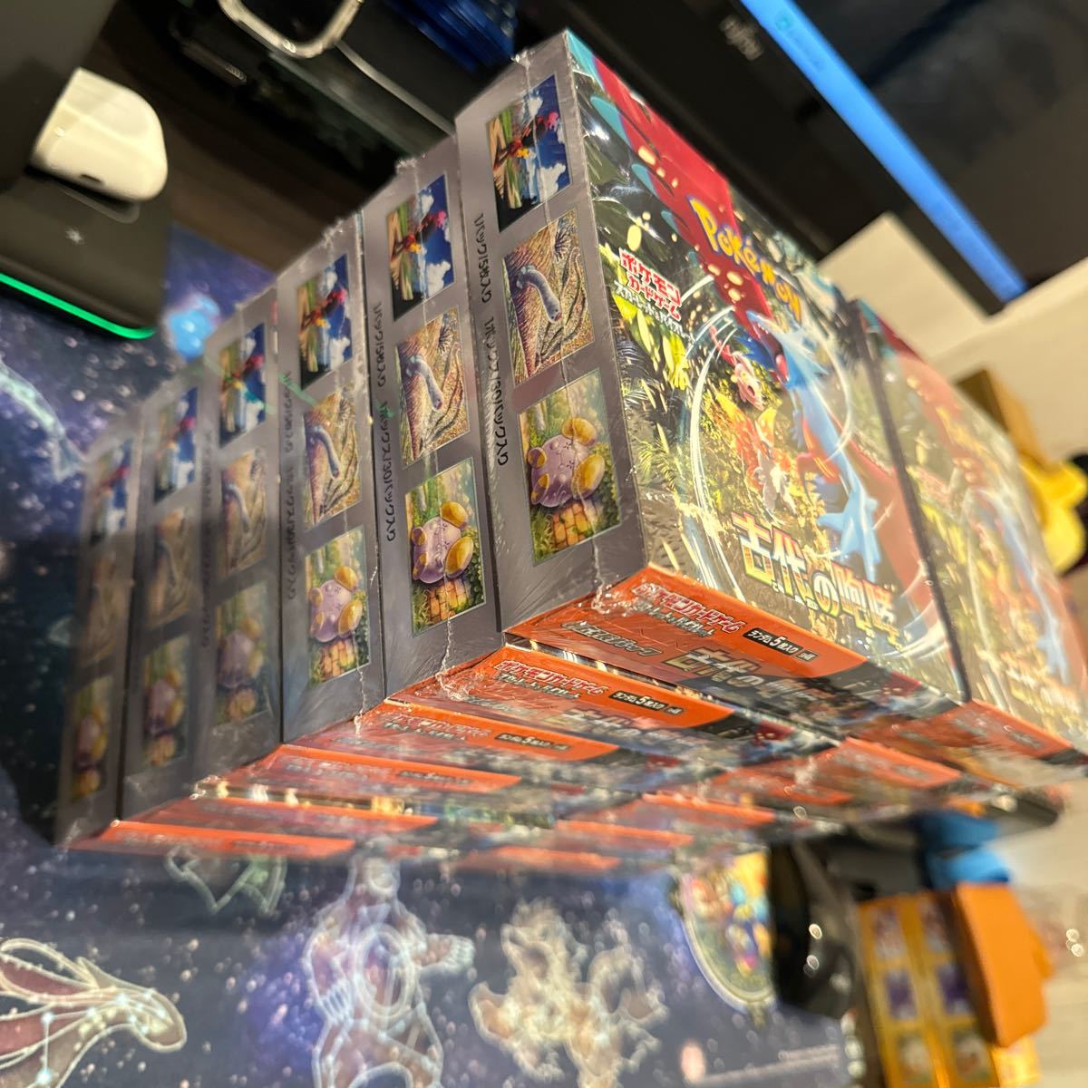 シュリンク付 ポケモンカードゲーム スカーレット&バイオレット 拡張パック 古代の咆哮 1カートン 12BOXセット ポケモンカードゲーム シュリンク付 スカーレットex