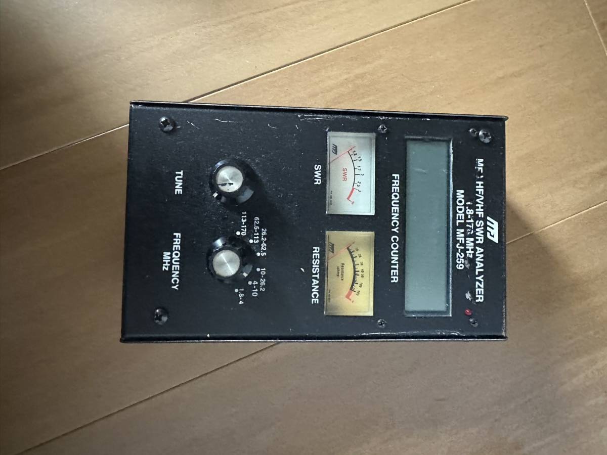 アンテナアナライザー MFJ - Yahoo!オークション MFJ-259B SWR HF⁄VHF