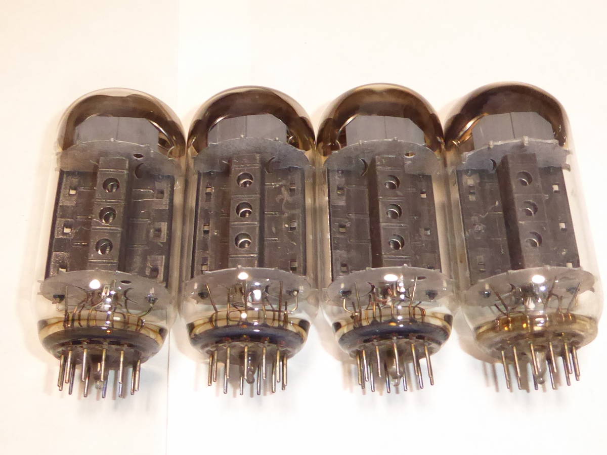 【美品】LUXMAN 50CA10 6267 真空管 4本セット 元箱付き 50CA10 4本 LUXMAN製 希少出力真空管 動作品 その14 【公式通販】