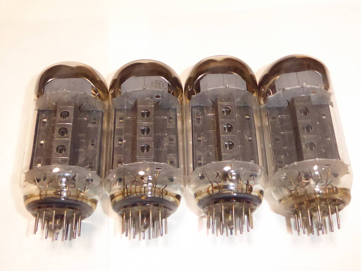 真空管 NEC製 50C-A10 LUXMANロゴ 中古4本 動作確認品 50CA10 4本 LUXMAN製 希少出力真空管 動作品 その14 【公式通販】