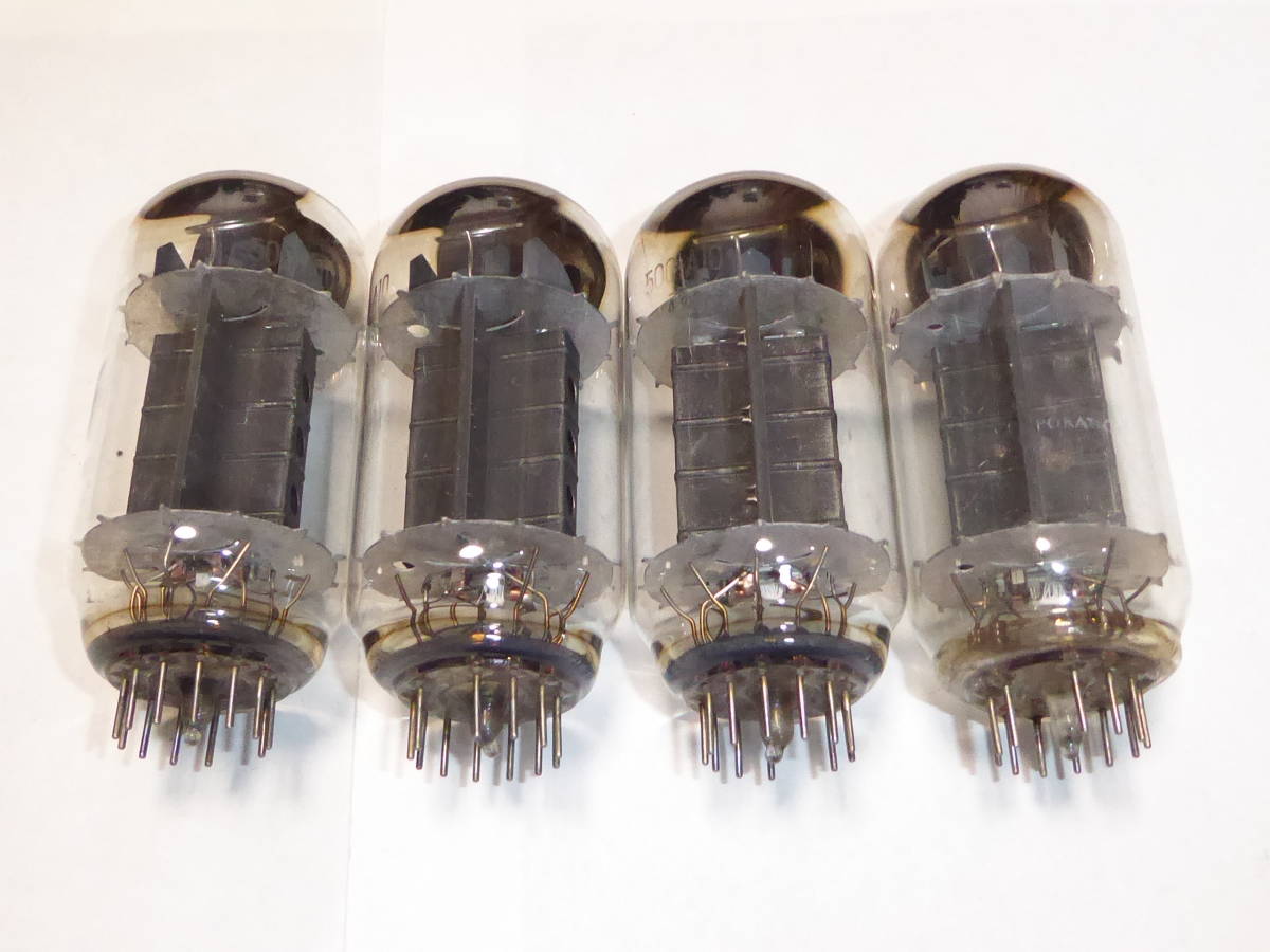 50CA10 4本 LUXMAN製 希少出力真空管 動作品 その14 【公式通販】