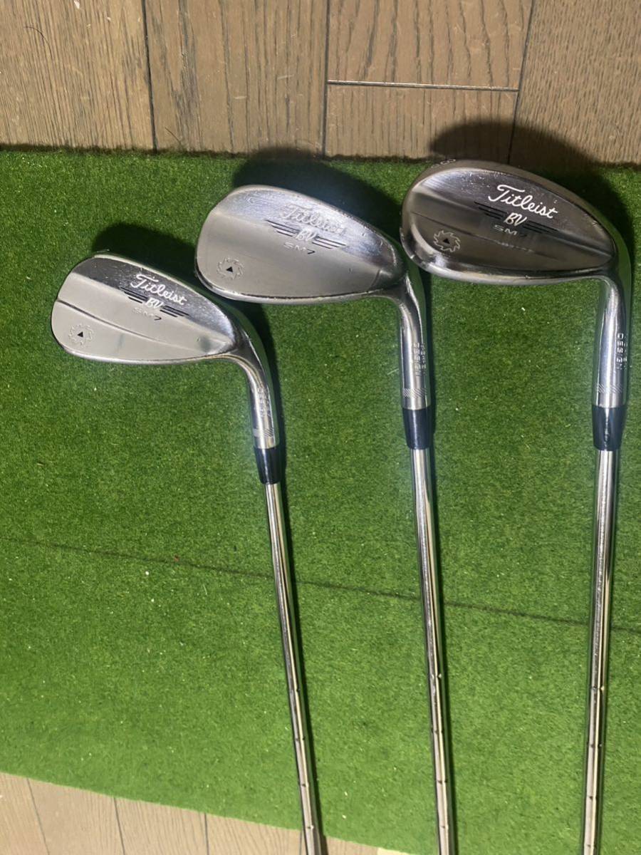 VOKEY SM7 50 54 58 3本セット　ダイナミックゴールド S200_1