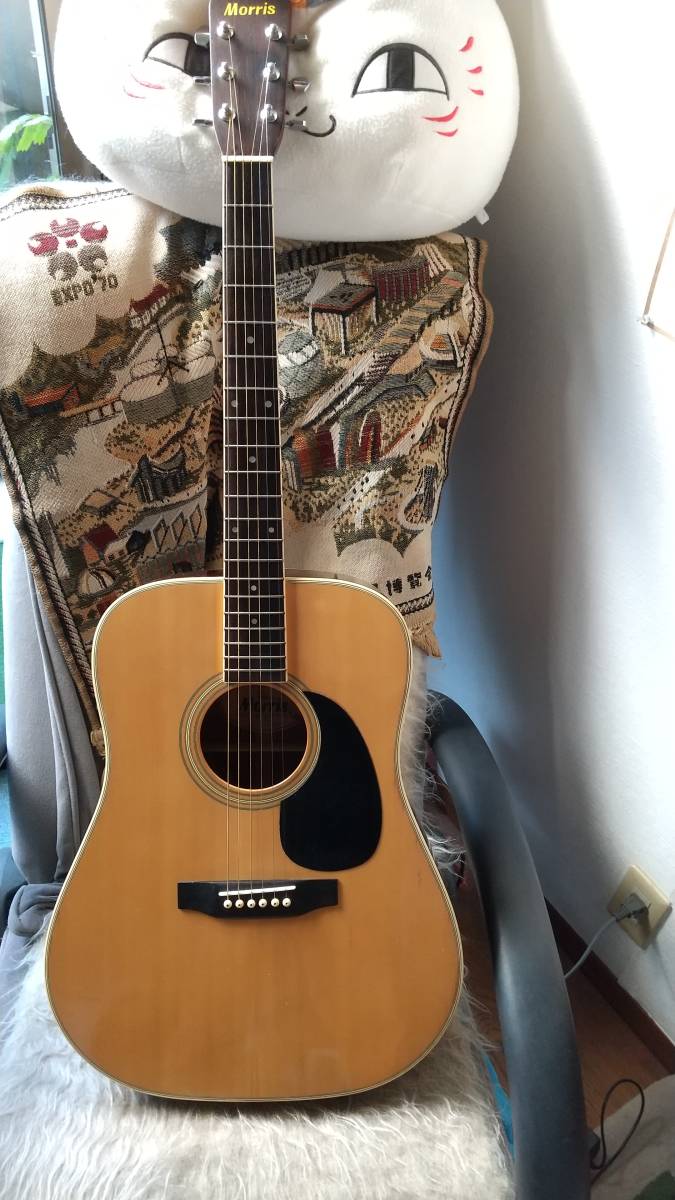 【 美品・新品弦・メンテ済】MORRIS TR601 エレアコ　モーリス 美品・新品弦・メンテ済MORRIS モーリスのギター (美品) TR601