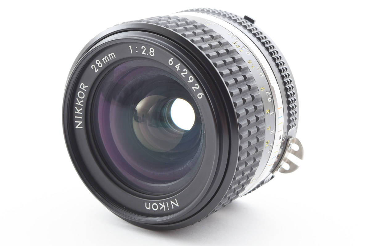 Nikon NIKKOR 28mm F2.8 Ai-s 単焦点 カメラレンズ ニコン 【現状品