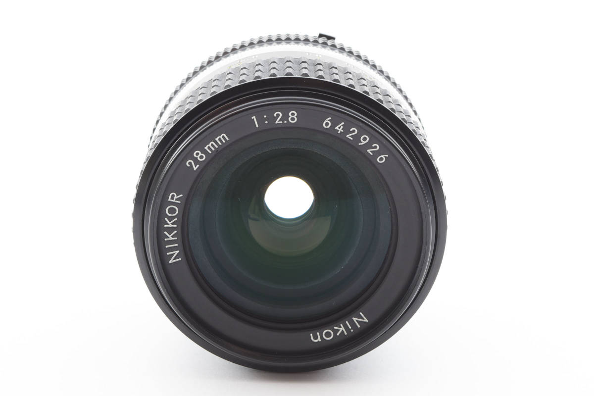 Nikon NIKKOR 28mm F2.8 Ai-s 単焦点 カメラレンズ ニコン 【現状品