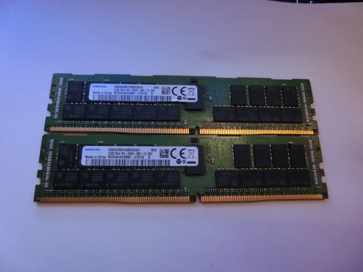 32GB DDR4 Samsung 2Rx4 公式通販 メモリー PC4-2666V : PC4-2666V-R 