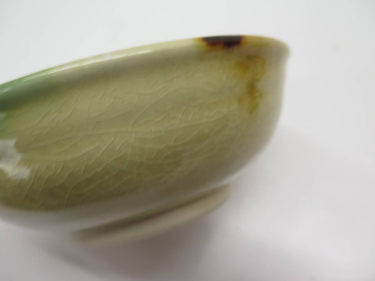 ☆瀬戸本業窯 水野半次郎 赤釉 5寸平皿 5枚☆