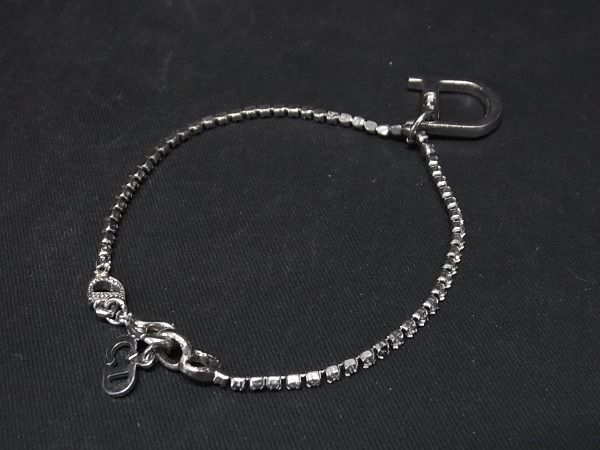 1円 □美品□ ChristianDior クリスチャンディオール ラインストーン