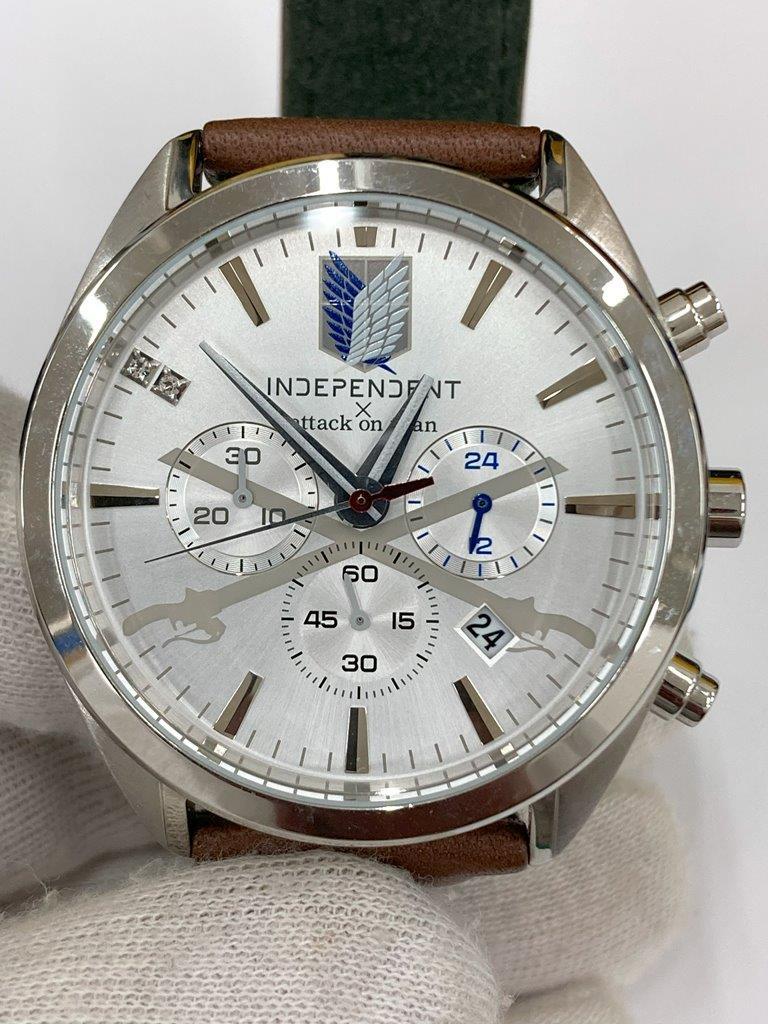 GIOM25965 INDEPENDENT×進撃の巨人 リヴァイモデル コラボウォッチ