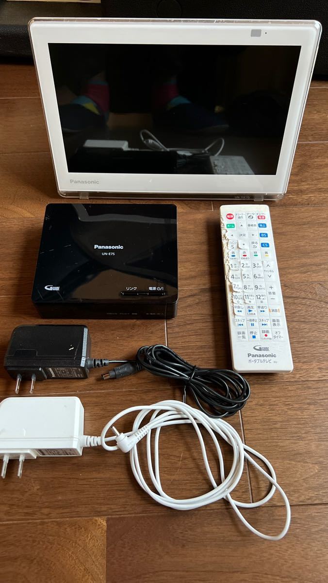 UN-10E7-W パナソニック ポータブルテレビ ポータブルテレビ 家電、AV