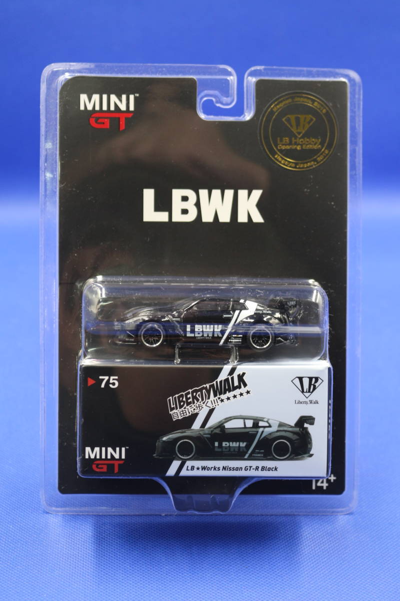 35-6 [未開封]TSM 1/64 MINI GT LB Works Nissan GT-R Black(乗用車 