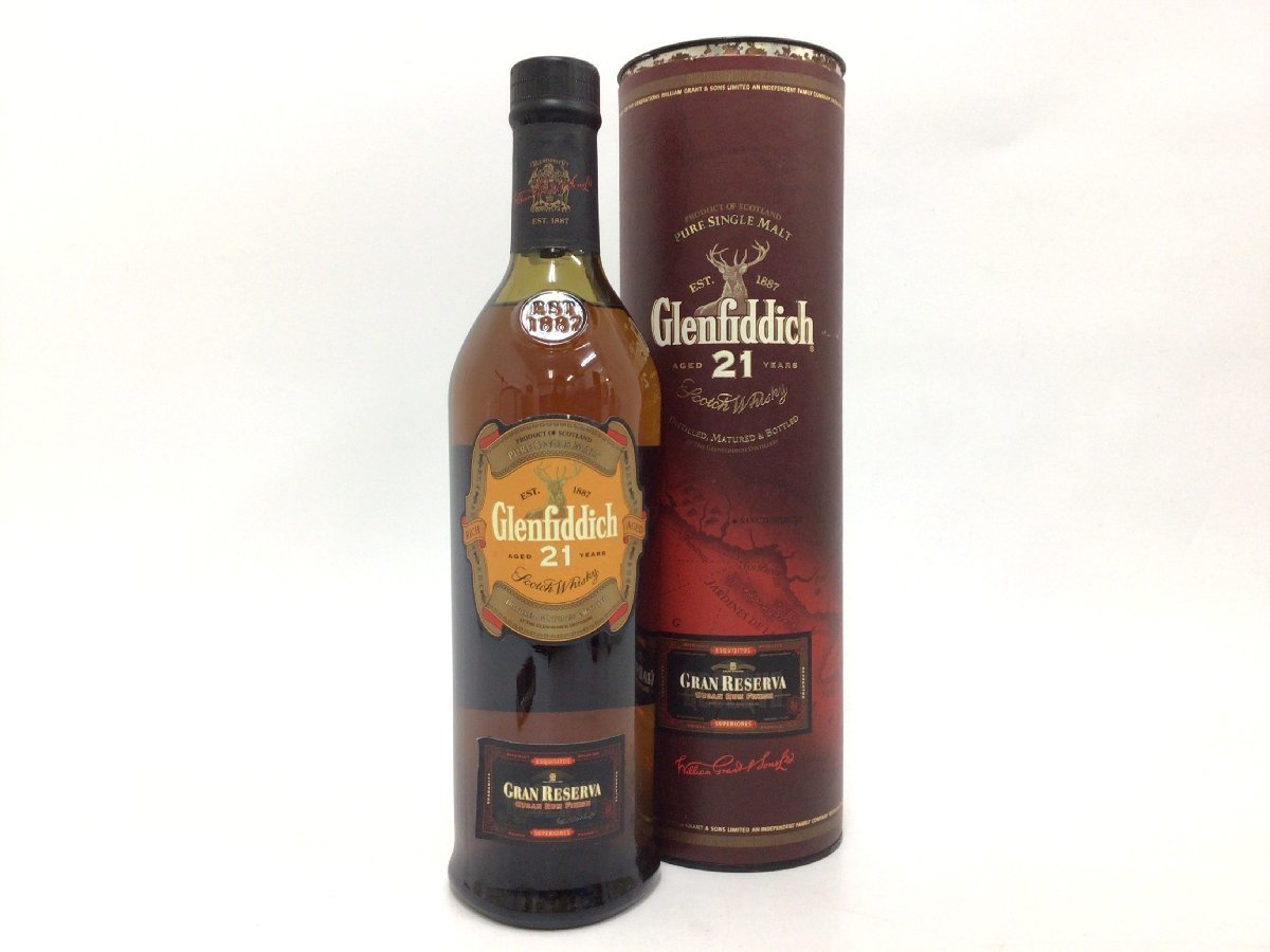 126 グレンフィディック 21年 グランレゼルヴァ 700ml【重量番号:2】