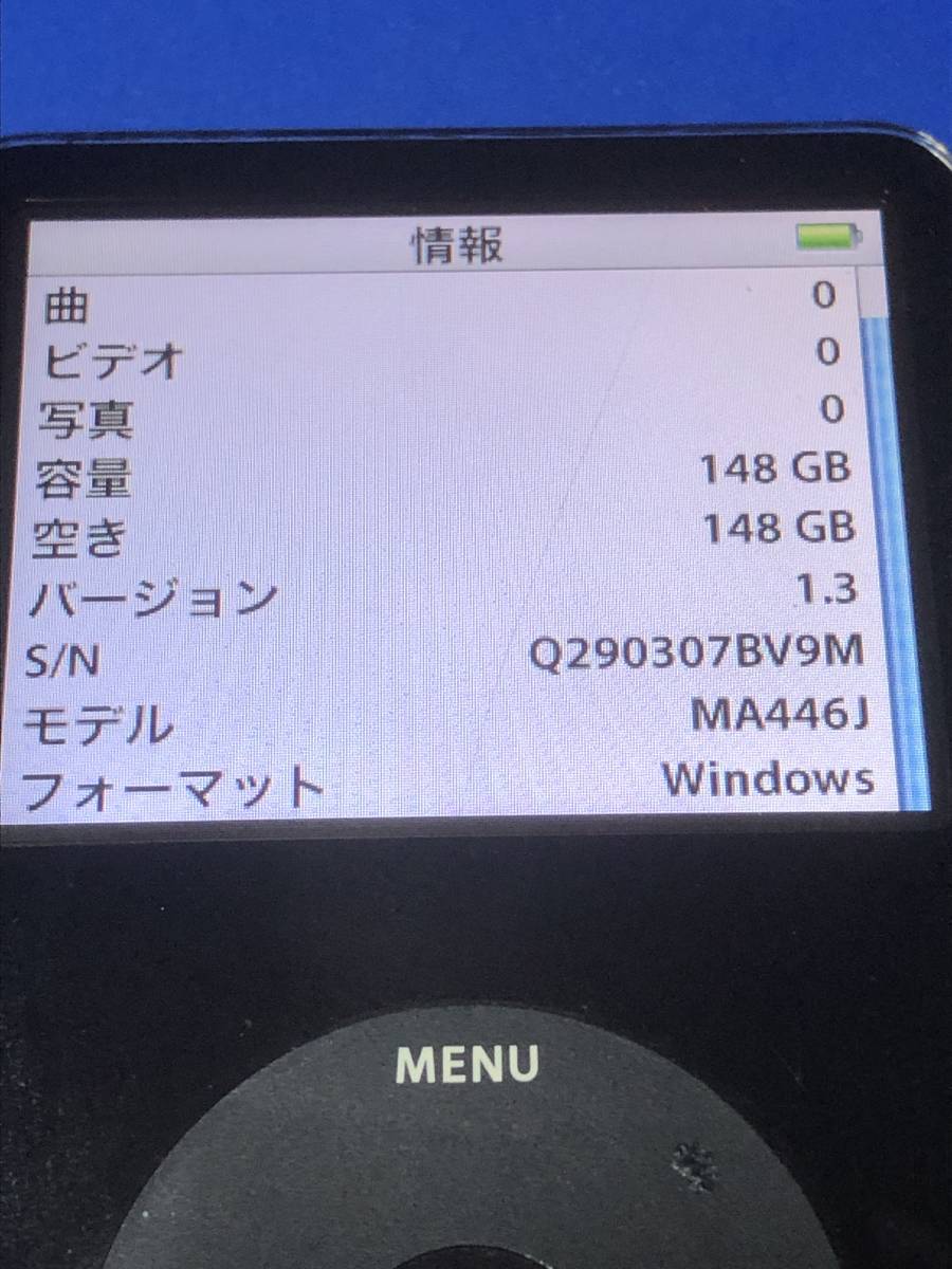 iPod classic 第5世代改 160GB 電池新品 ipod classic 160gb」の人気