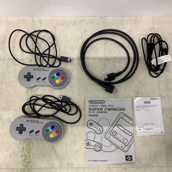 1円〜 ニンテンドークラシックミニ スーパーファミコン CLV-301