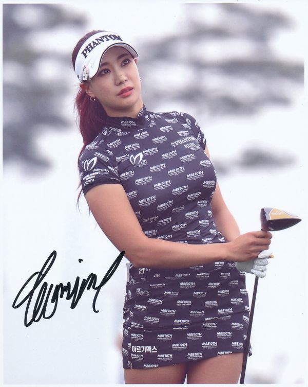 Yoo Hyun-Ju ユ・ヒョンジュ★直筆サイン写真★証明書COA◆6000