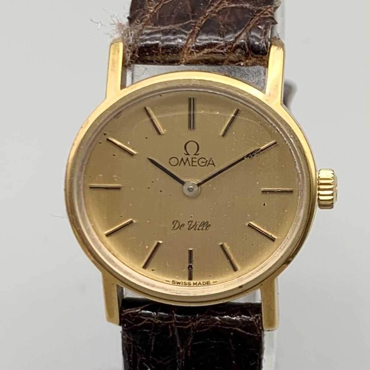 FN10621K【1000円スタート!!】OMEGA オメガ DE VILLE デビル 手巻き