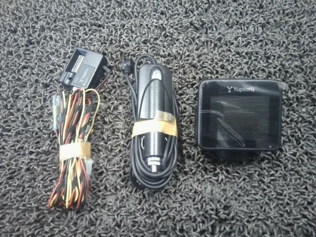 ユピテル Yupiteru ドライブレコーダー Q-21 360°カメラ 駐車監視用電源ハーネス付き 中古