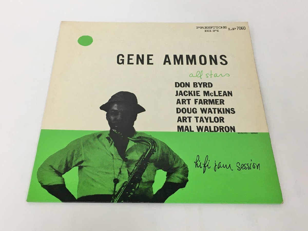 LPレコード Gene Ammons All Stars Jammin' With Gene PRLP 7060