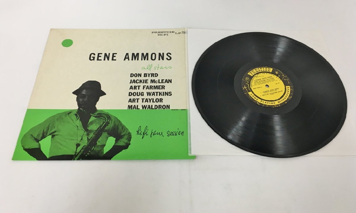 LPレコード Gene Ammons All Stars Jammin' With Gene PRLP 7060