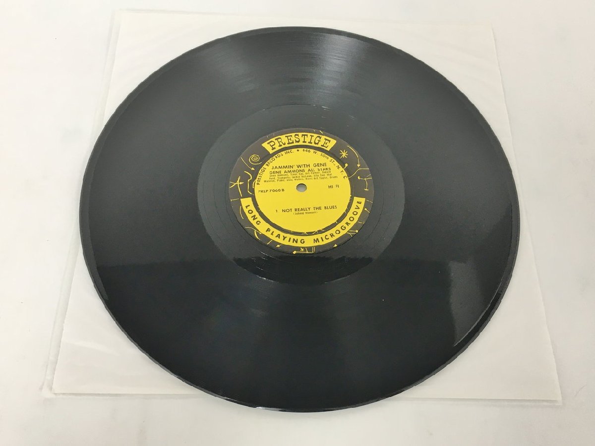 LPレコード Gene Ammons All Stars Jammin' With Gene PRLP 7060