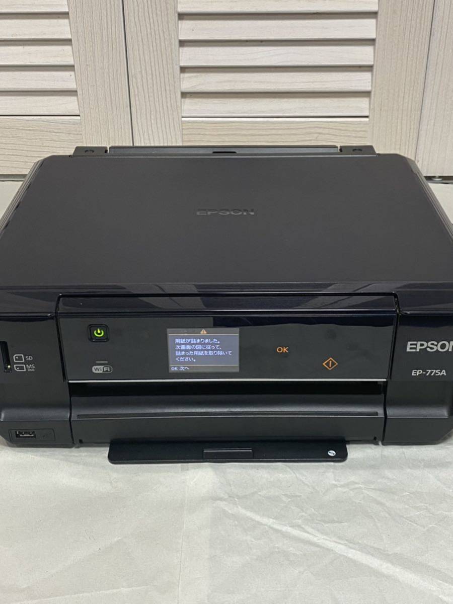 エプソン EPSON/複合機/EP-775A/通電確認/ジャンク EPSON EP-775A 通電
