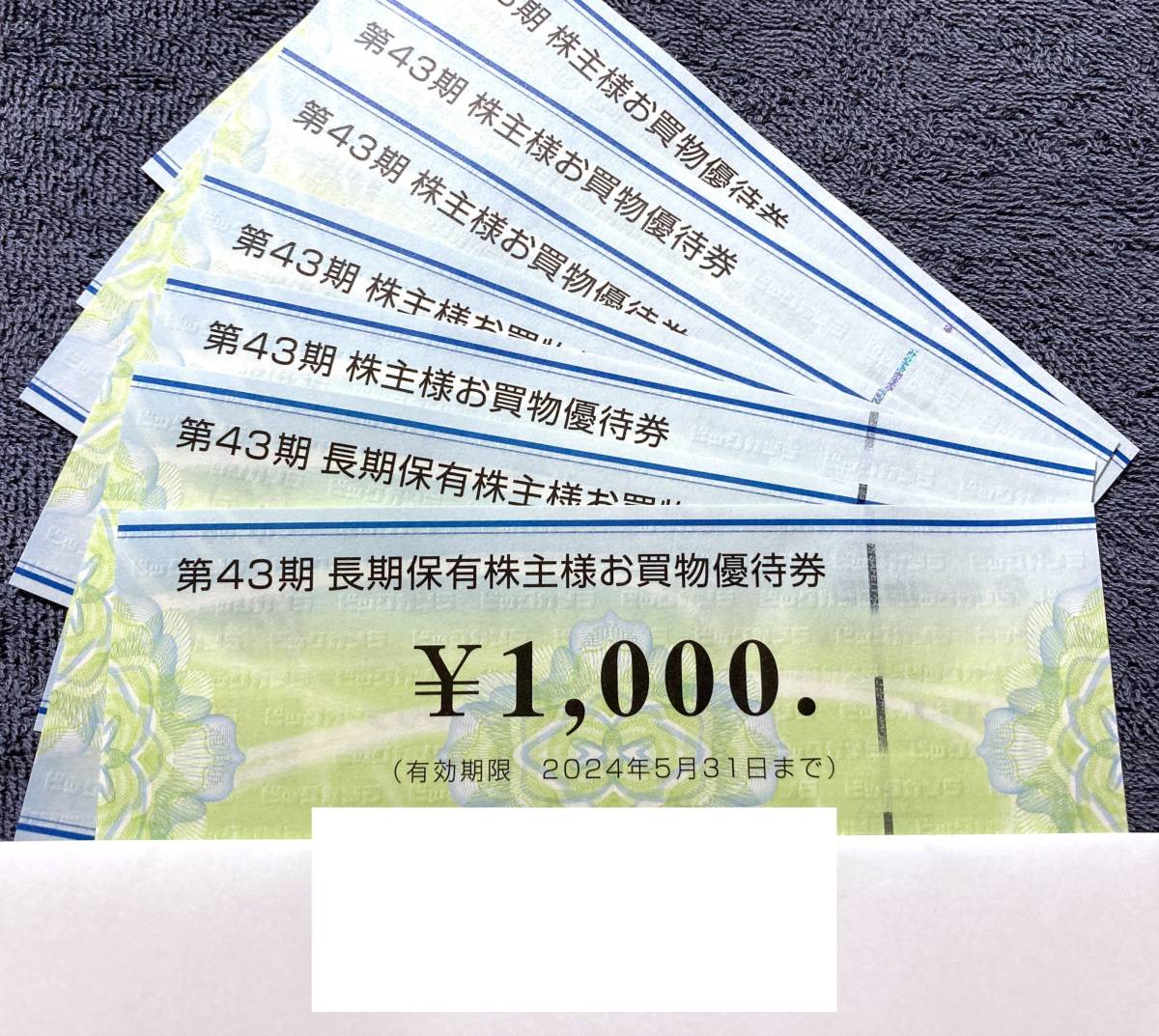ビックカメラ ビックカメラ 株主優待券 7000円分 (1000円×7枚