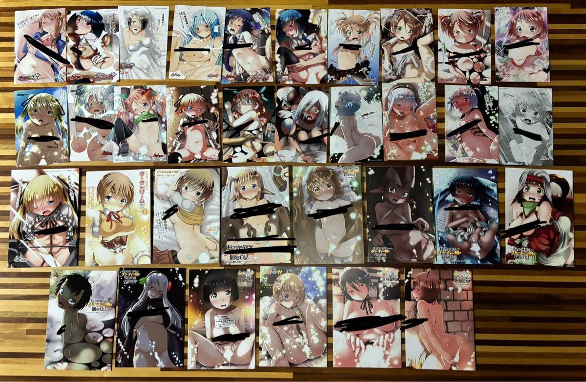 KAKERU イラストカード21枚、リーフレット13冊 店舗特典セット
