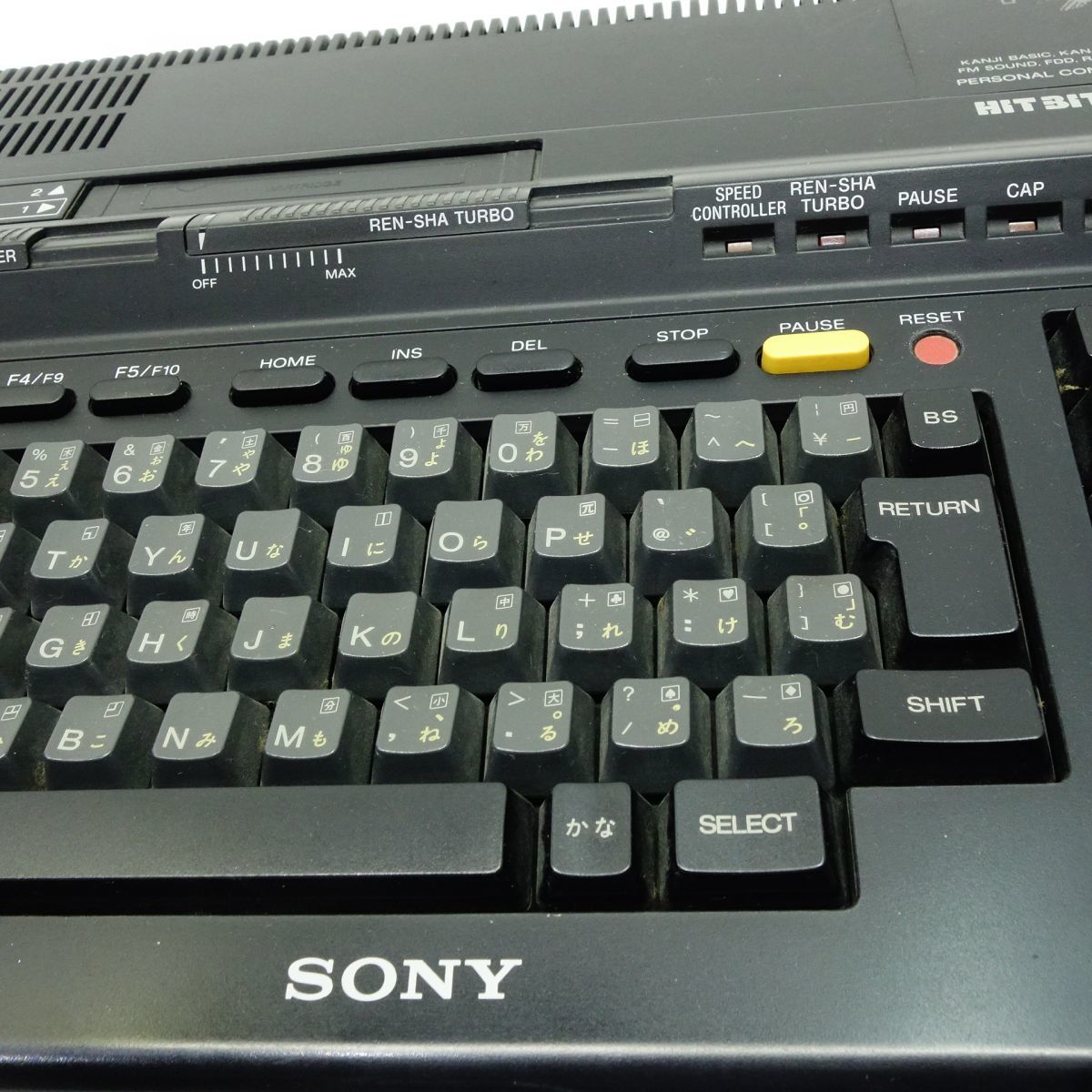 043 SONY ソニー MSX2+ HB-F1XV 本体のみ ※ジャンク品(MSX)｜売買され