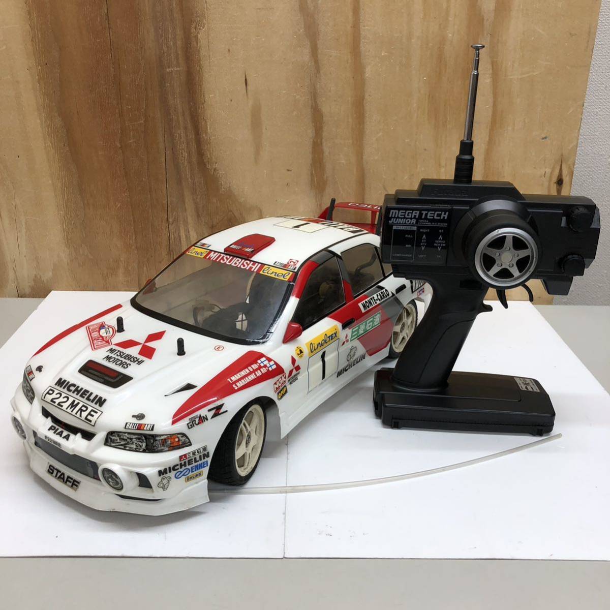 三菱 ランサーエボリューション 1/10 ラジコン RC フタバ 電動 プロポ