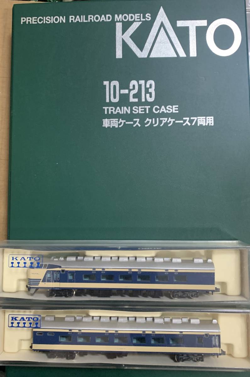 プラコンテナ保管品（レイアウト使用車輌）元１６５系・５８３系・１２３系　 計１３輌　　KATO・GM製　　