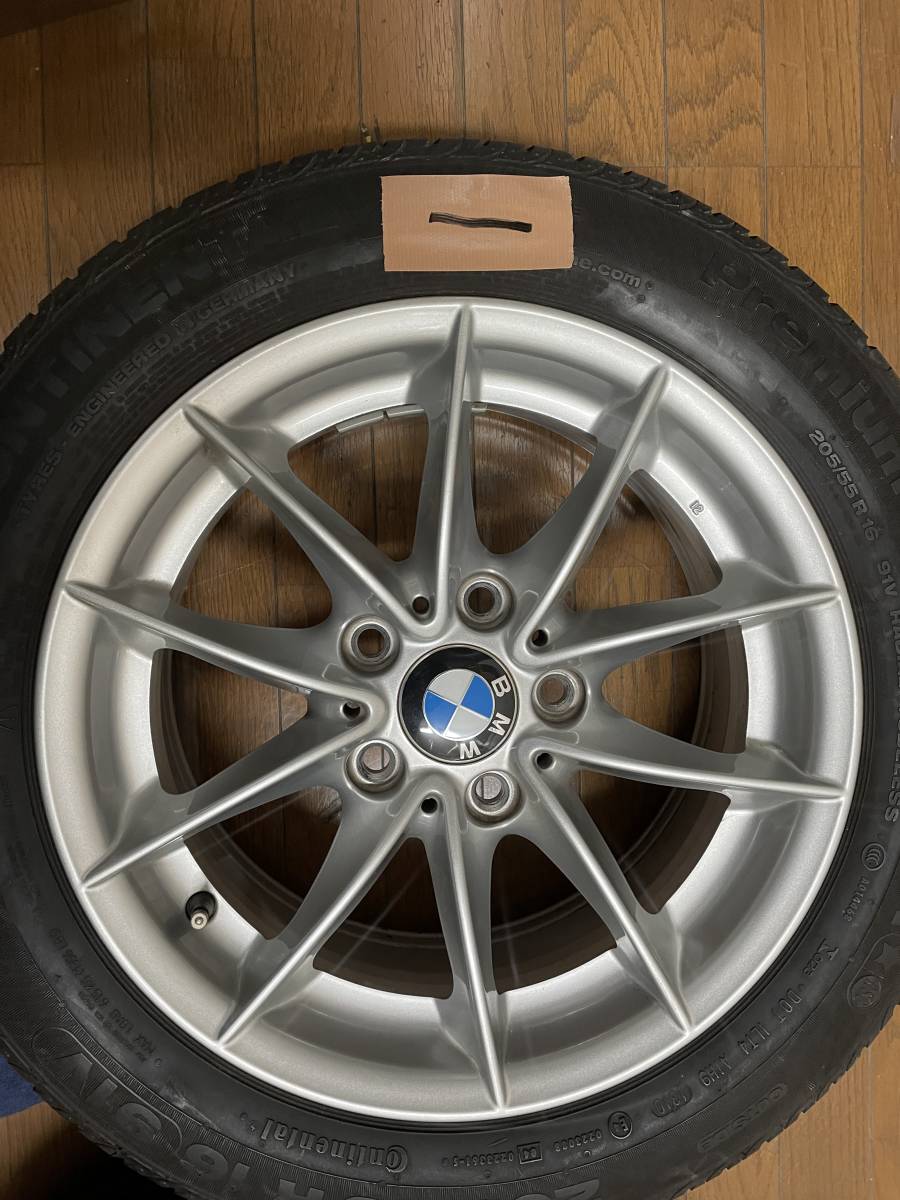 ＢＭＷ３シリーズＥ９０タイヤ付き純正ホイール２本のみ_2