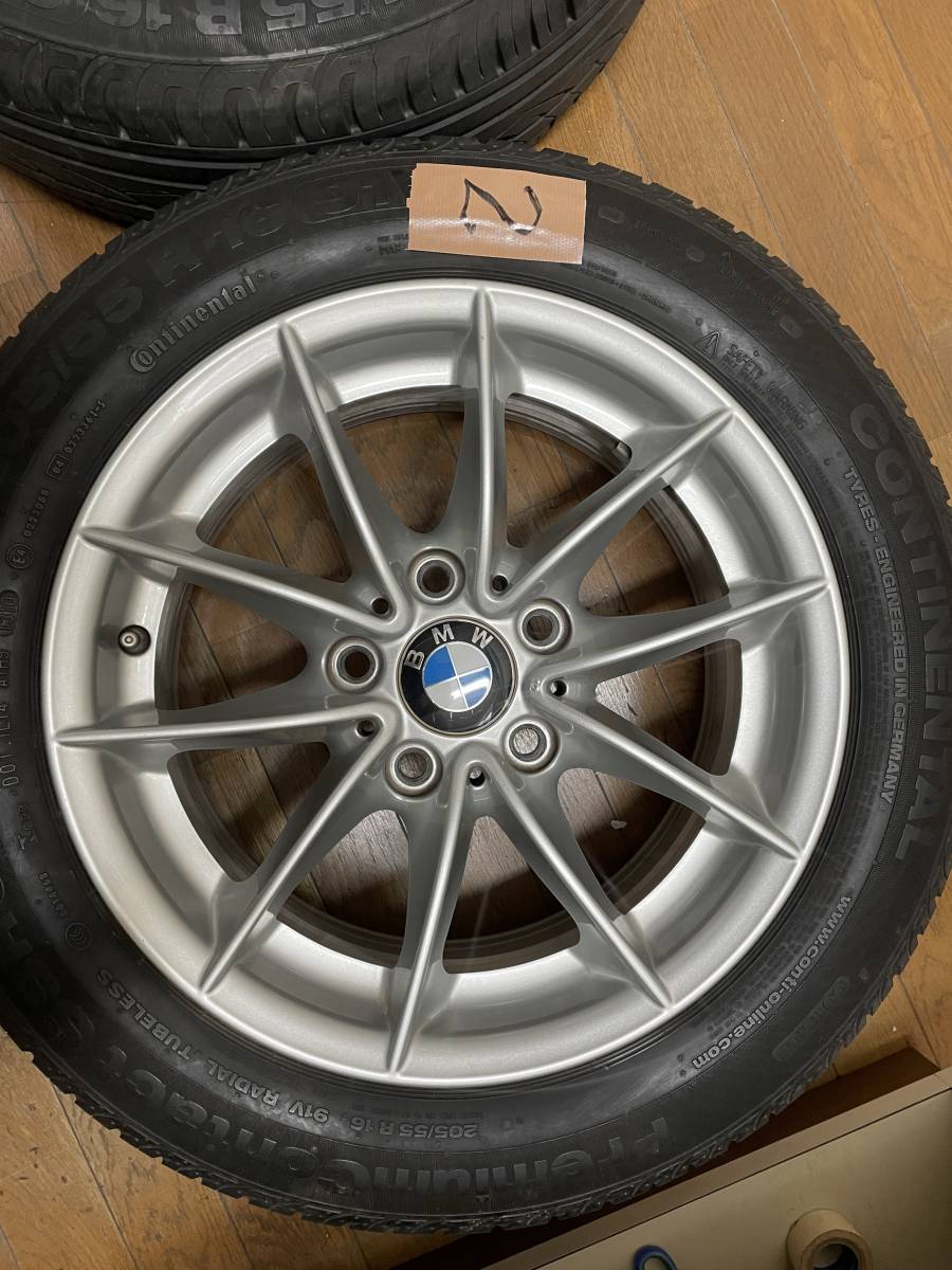 ＢＭＷ３シリーズＥ９０タイヤ付き純正ホイール２本のみ_3