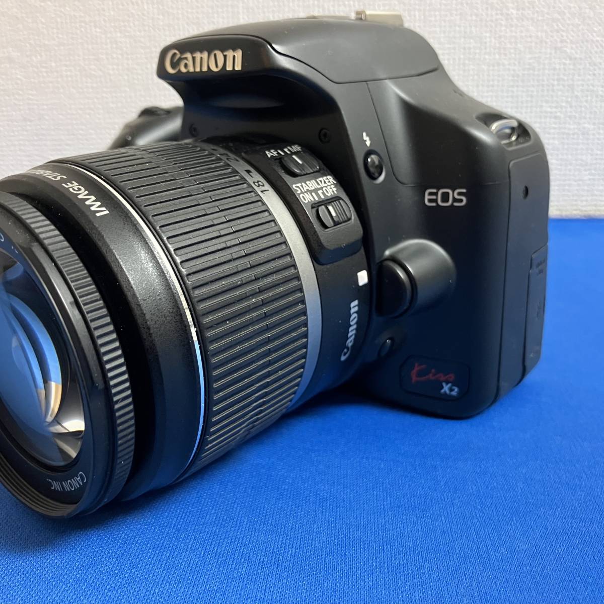 Canon キャノン EOS Kiss X2 デジタルカメラ レンズ EF-S 18-55mm 動作