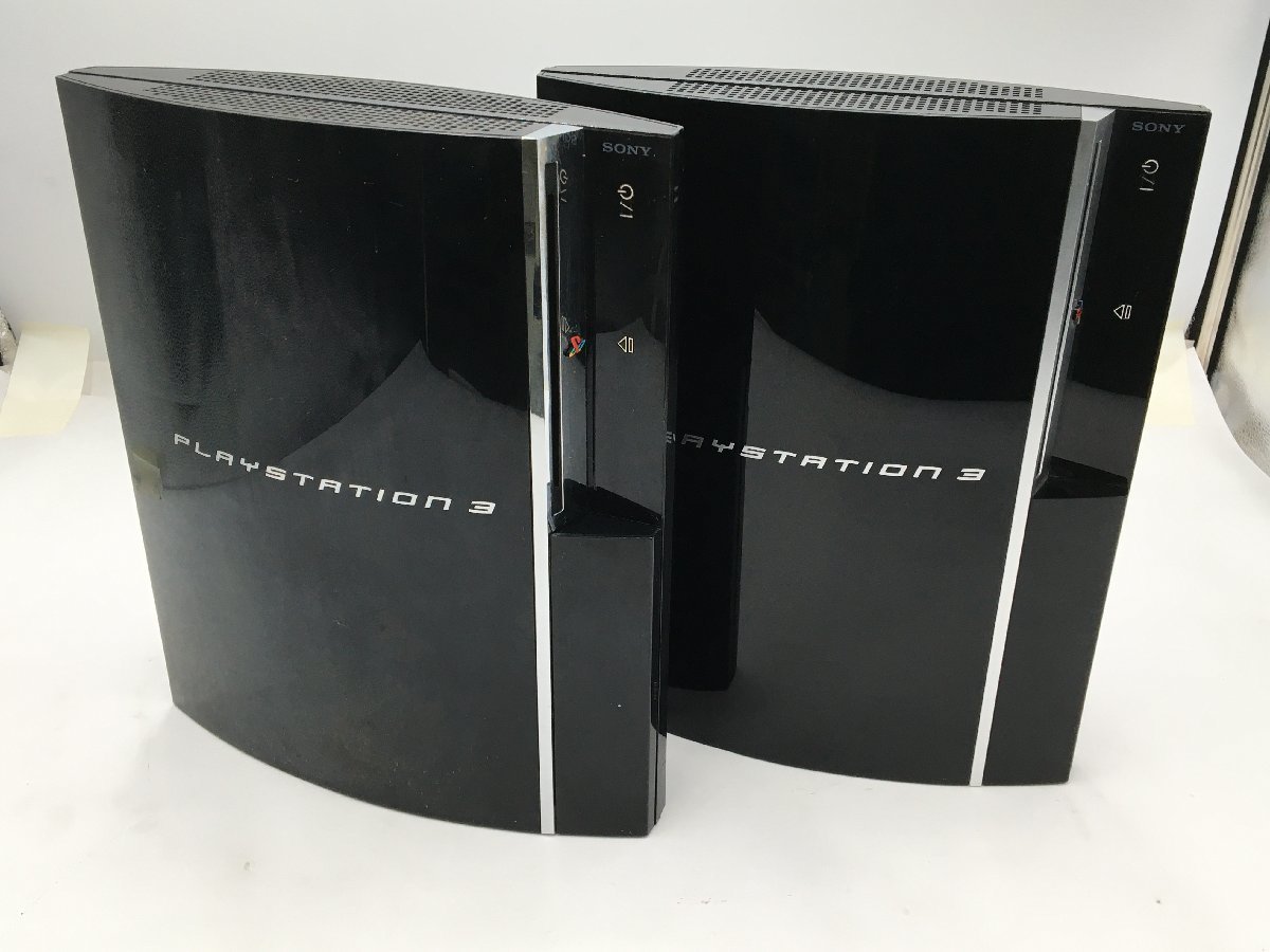 ♪△【SONY ソニー】PS3 PlayStation3 80GB/60GB 2点セット CECHL00