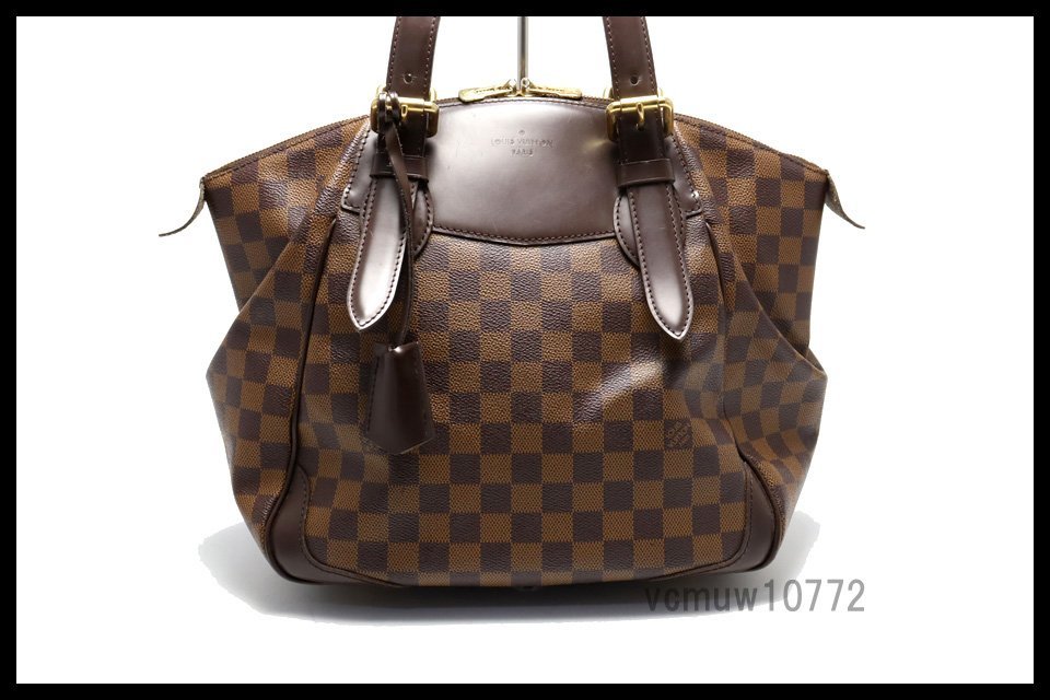 VUITTON ダミエ 近年モデル希少美中古□LOUIS ダミエグラフィット 