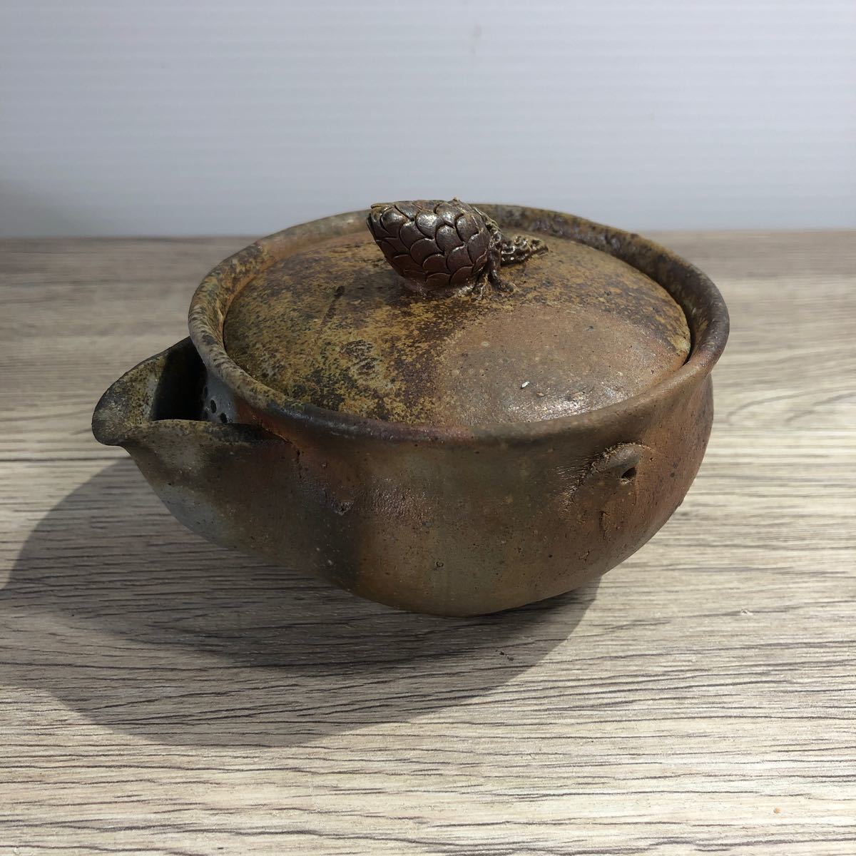 備前焼 吉延英秀 英秀作 茶器揃 茶器 茶道具 宝瓶 急須 宝瓶急須 