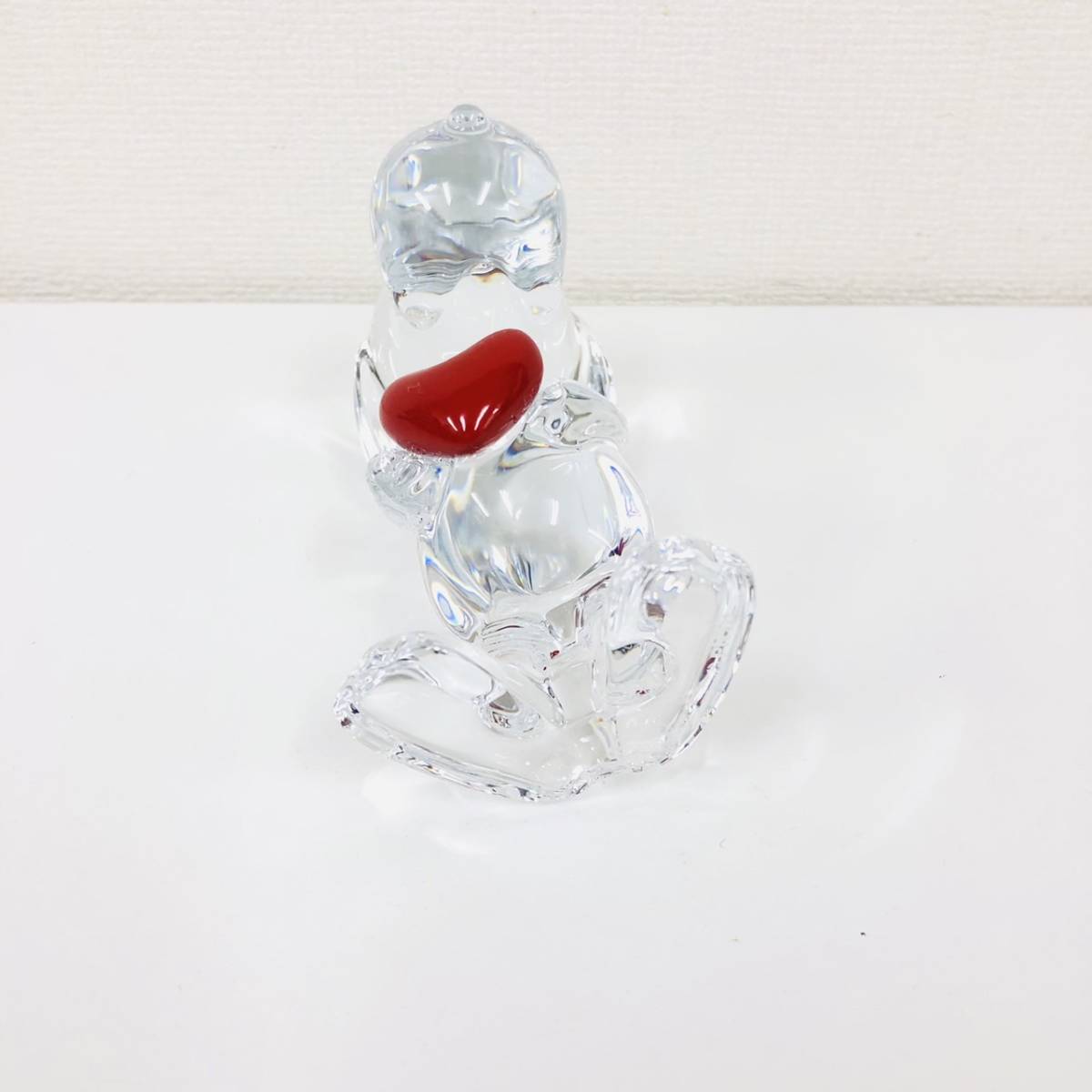 Baccarat バカラ スヌーピー レッドオクトゴン クリスタルガラス