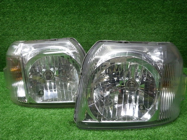 ホンダ HM1/2 バモス アクティ ホビオ等 ヘッドライト 左右 ハロゲン