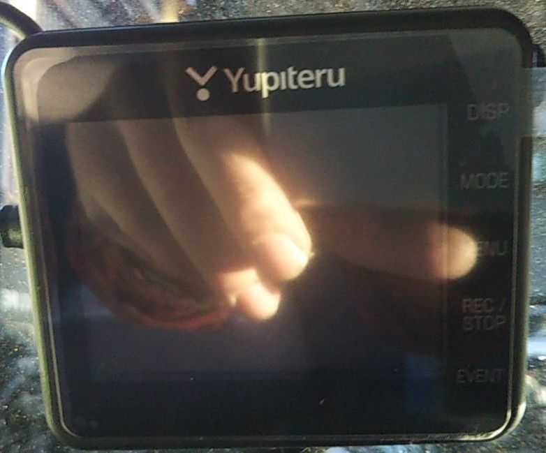 動作確認済 ユピテル ドライブレコーダー Q-30R marumie 360度 前後カメラ付 SDカード欠品 Yupiteru